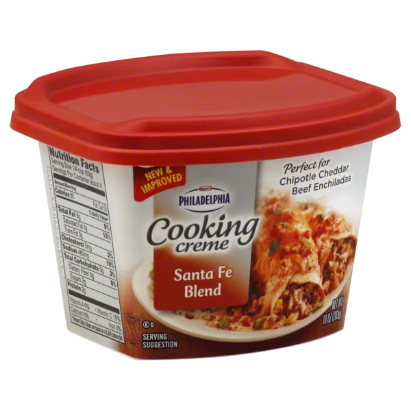 Kraft Philadelphia Santa Fe Blend Cooking Creme, 10 oz