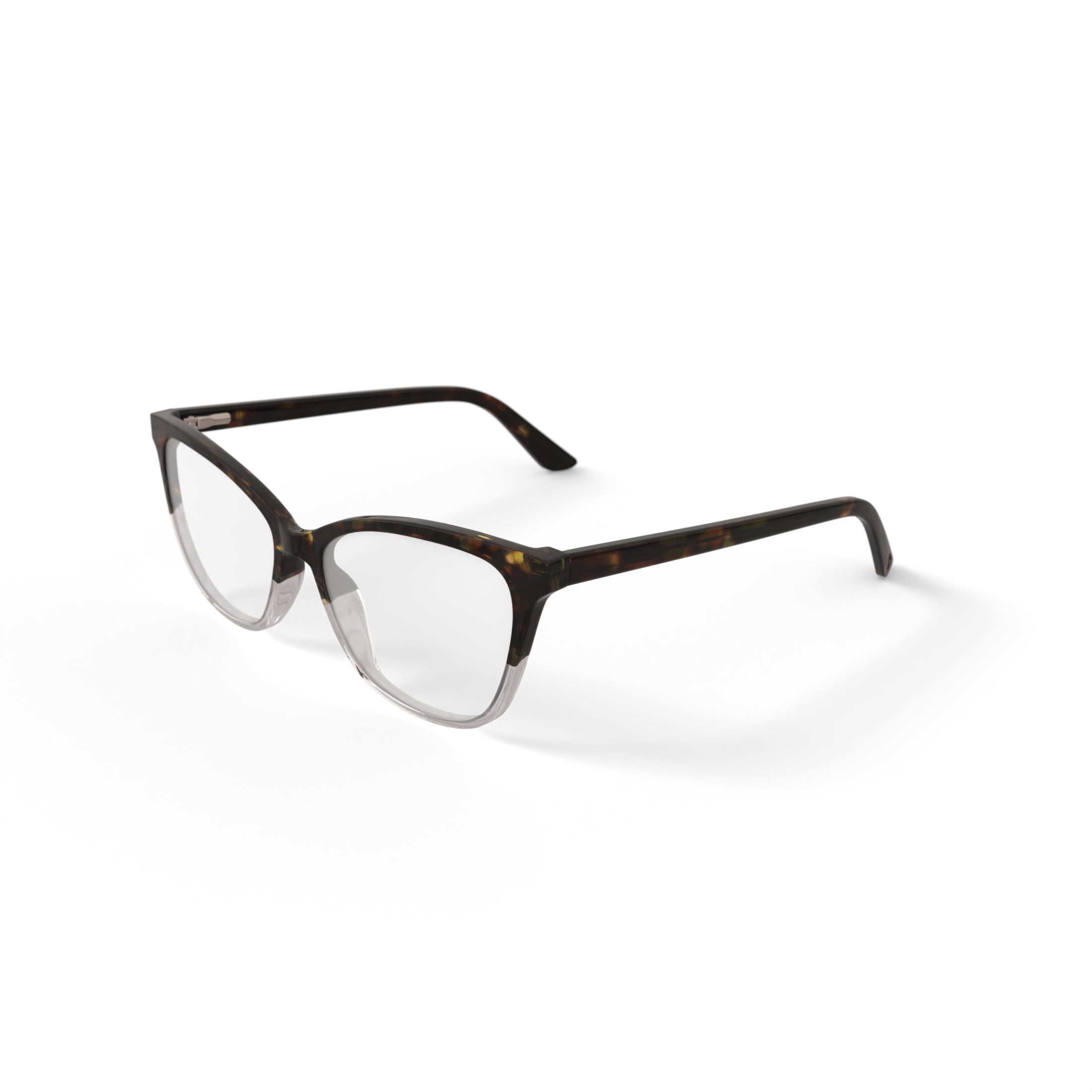 Hard Candy Women's HCV04 Galaxy Prescrption Eyeglasses with Case, Tortoise Gradient