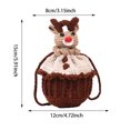 thumbnail image 2 of Bolsos hechos a mano para mujer Bolsos de ganchillo navideños para mujer Mini bolsos bandolera tejidos y bonitos para mujer, 2 of 5