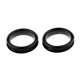 thumbnail image 3 of 10 anillos de goma suave para el pulgar, inserto para tijeras de peluquería - Negro, diámetro Balck, 3 of 8