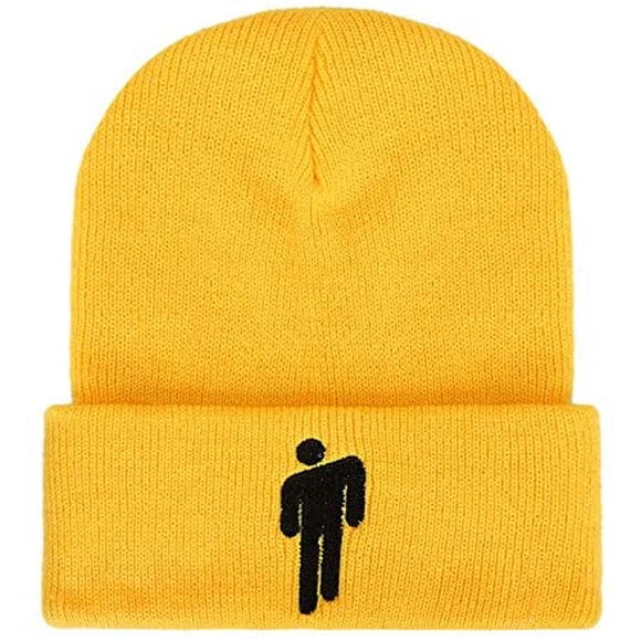 Comfortable Soft Slouchy Hot Topic Logo Beanie Knit Hat Stretchy Cap for Men Women
