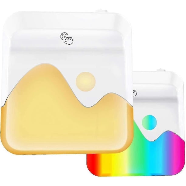 Led Night Light, Plug-and-play Adjustable Night Lamp With Automatic Light Sensor For Kids