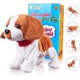 thumbnail image 1 of Pekingese Dog Interactive Barking Puppy Plush Animated Pet Electronic Dog Cute Robot Dog Baby Toys Touch Control Plush 12, 1 of 4