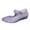 Purple, variant on Quealent Princess Mary Jane Jelly Shoes, Ballet Flats Cosplay Birthday Party Dress Up Sandals for Little Girls, Toddler or Kids Purple for Size 2