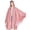 Pink, variant on Trendy Unisex Cape Coat Lightweight Windproof Outdoor Rain Poncho With Color Block Design For All Seasons