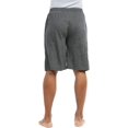 thumbnail image 4 of Cottonbell Men's & Unisex Casual Cotton Knitted Pajama Shorts Loungewear with Drawstring, 4 of 4