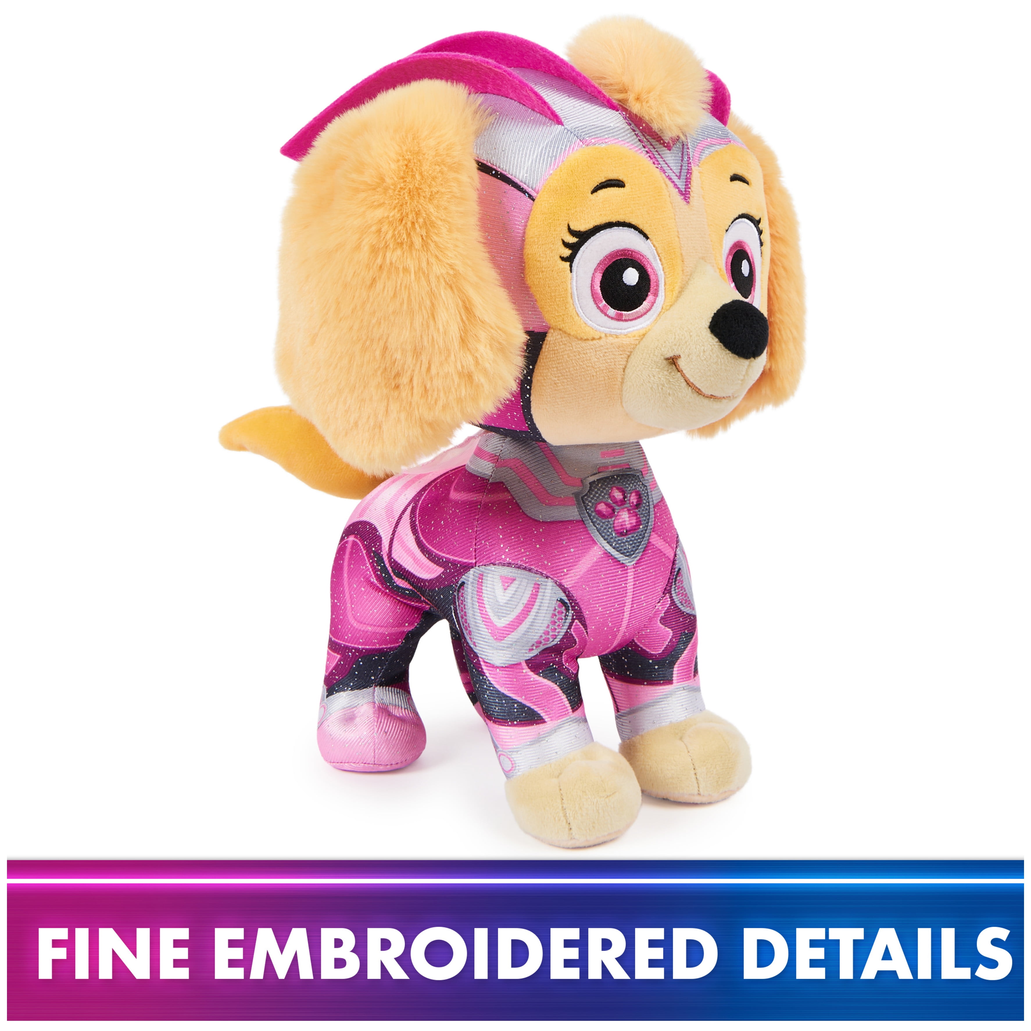 PAW Patrol: The Mighty Movie, Skye 12-inch Tall Premium Plush Toy for Kids  3+ 