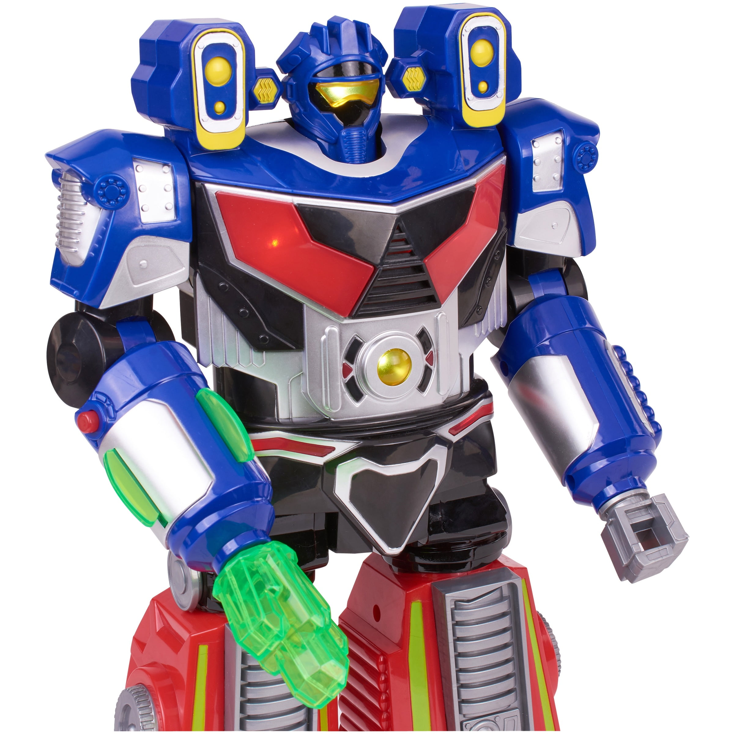 adventure force astrobot walking robot toy with lights & sound