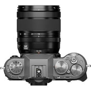 Fujifilm X-T50 Mirrorless Digital Camera (Silver) w/ XF16-50mmF2.8-4.8 R LM WR Lens Kit