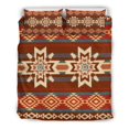 thumbnail image 2 of Juego de cama estampado rojo nativo americano LT10, 2 of 6