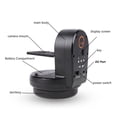 thumbnail image 4 of Cabezal De Trípode Panorámico, Control Remoto Inalámbrico, Rotación De 360 ​​​​grados, Tornillo De 1/4 Pulgadas, Cabezales De Trípode Eléctricos De Carga Para Vlog, 4 of 7