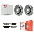 thumbnail image 1 of Transit Auto Front Disc Brake Rotors and Semi-Metallic Pads Kit for Car Jeep Grand Cherokee Dodge Durango with 330mm Diameter Rotor K8S-100239, 1 of 11