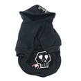 thumbnail image 4 of For SMALL Pet Cat Dog Sweatshirt Jumper SKULL Warm Hoodie Coat Jacket, 4 of 4