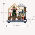 thumbnail image 3 of WMQPNNS New Trending Musical Coffee Window Scene Miniature Desktop Ornament for Home and Giving With Rotating Mechanism and Warm Ambient Light Christmas Decorations, 3 of 6