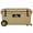 khaki + Plastic 3, variant on YINGYUE 85QT Khaki Bear Resistant Rotomolded Cooler 6-10 Days Ice Retention Large Capacity Ice Box for Off-Grid Fishing Camping