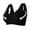 Black, variant on Front Button Closure Bras for Women,Wireless Lace Maternity Nursing,Wide Strap Seamless Comfort Support Pregnancy Sleep Bra