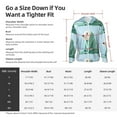 thumbnail image 5 of Uemuo Dog Wrapped in Towel Pattern Women's Full Zip UPF 50+ Sun Protection Hoodie Jacket Long Sleeve Sun Shirt Hiking Outdoor Performance with Pockets-Large, 5 of 9