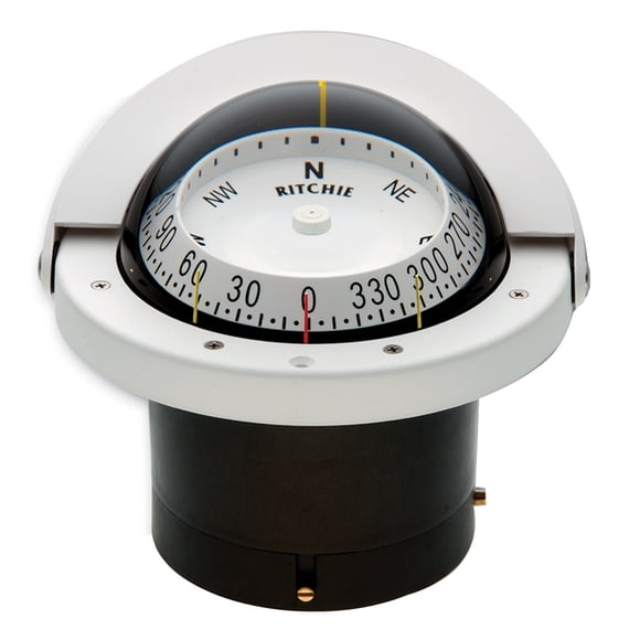 Ritchie Brújula FNW-203 Navigator - Montaje empotrado - Blanco
