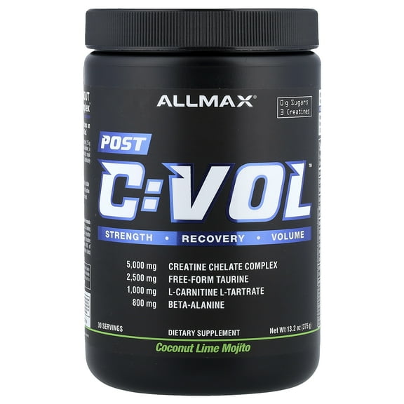 ALLMAX CVOL, Post, Coconut Lime Mojito, 13.2 oz (375 g)