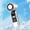 White, variant on Mini Folding Fan USB Rechargeable 100 Speed Stepless Adjustable Type C Fast Charge Portable High Power Cooling Fan, Foldable Compact Quiet Airflow, for Office Desk Travel Outdoor Commute Home Use