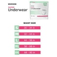 thumbnail image 6 of McKesson Super Underwear, Incontinence, Moderate Absorbency, XL, 14 Ct, 6 of 9