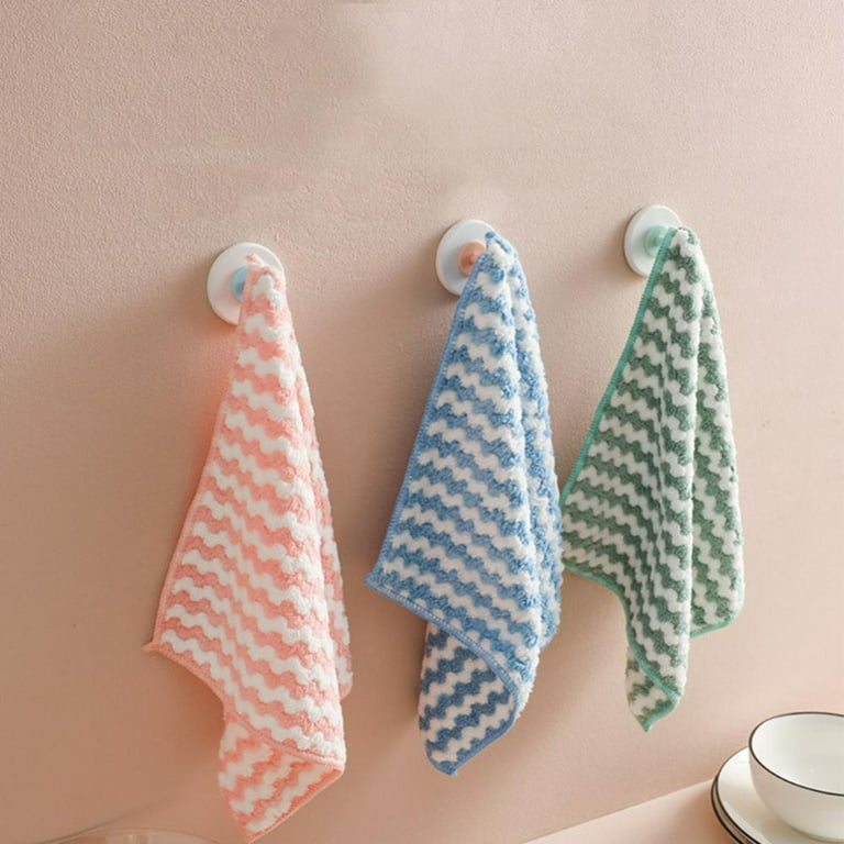 Kitchen Dish Towels, Bulk Cotton Kitchen Hand Towels, 10 Pack Dishcloth for  Washing Dishes Dish Rags for Drying Dishes