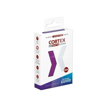 Cortex Ideal Fit Purple Card Sleeves (Matte)