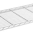 thumbnail image 3 of Whitmor Supreme Adjustable 23.15" W x 13.11"D x 29.9"H 3-Shelf Freestanding, Chrome, Adult Use, 3 of 10