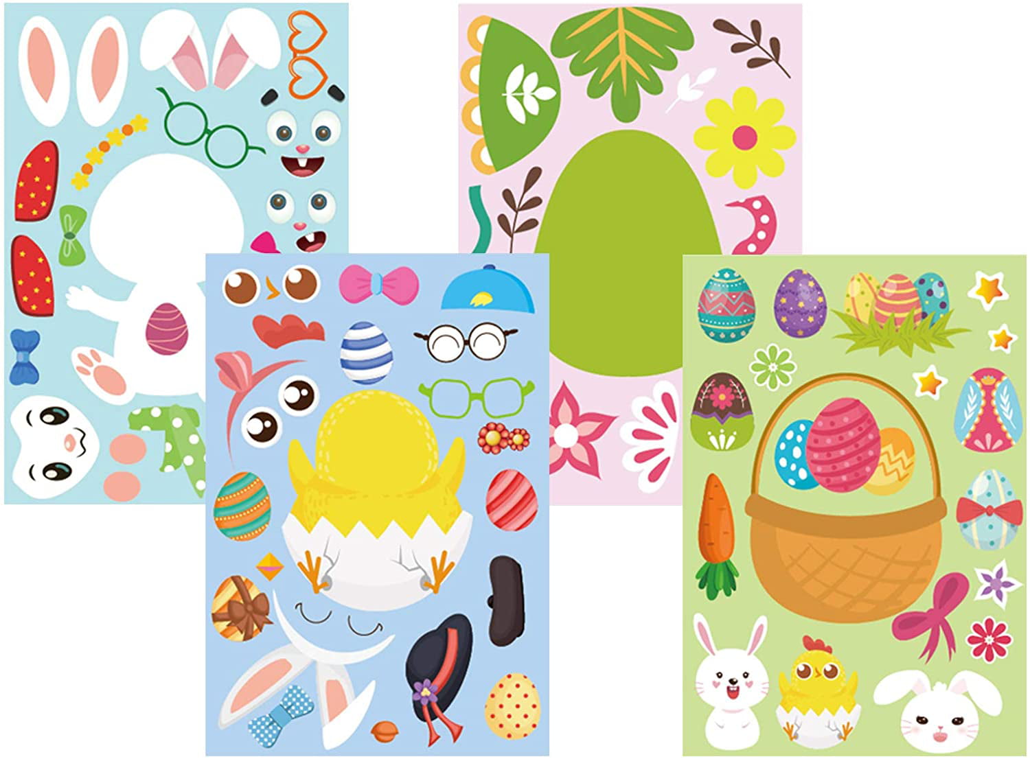 Easter Sticker Book Over 100 Stickers Chicks Eggs Ideal For Decorating 
