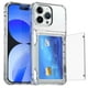 thumbnail image 2 of Funda TEKKU TPU Tarjetero iPhone 15 PRO Transparente, 2 of 12
