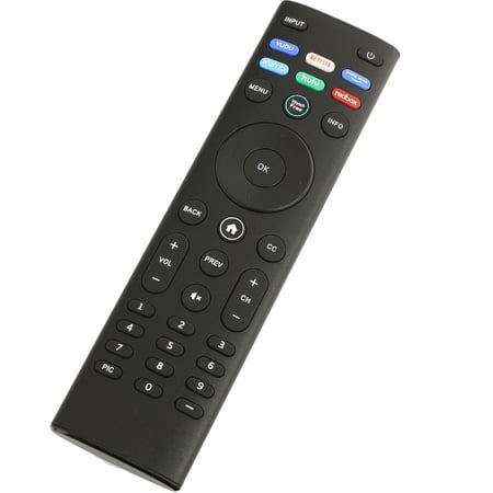 Generic Vizio XRT140 4K UHD Smart TV Remote Control with App Shortcuts V655-H1 / V435-H1 / V555-H1