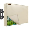 thumbnail image 2 of HOMEYA Waterproof Outdoor TV Cover with Front Flap, 600D Heavy Duty Material, Weatherproof Outside TV Enclosure, 40"-65", 2 of 11
