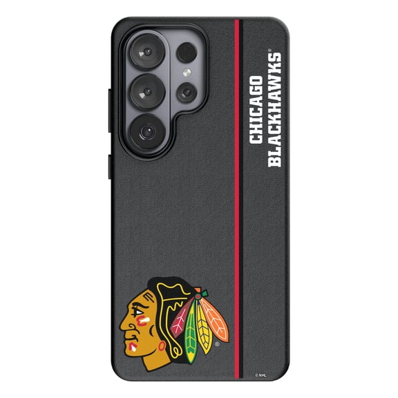 Keyscaper Black Chicago Blackhawks Galaxy Magnetic Bump Case