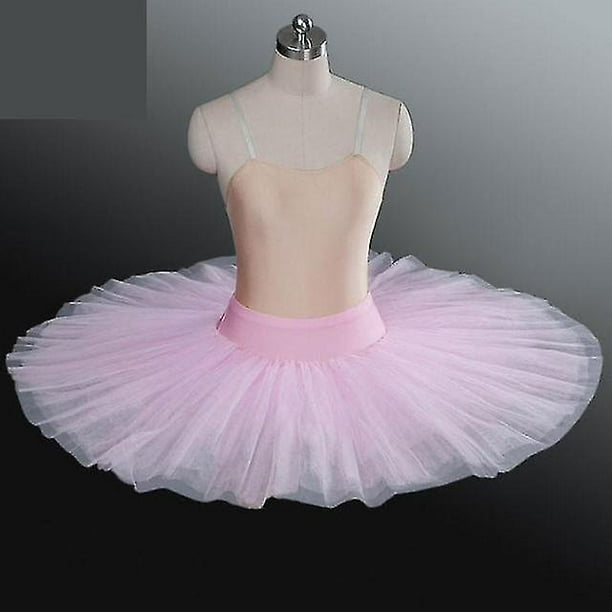 Plato profesional Tutu Negro Blanco Rojo Traje de baile de ballet para mujeres Tutu Ballet Falda de baile de ballet para adultos con ropa interior-Rosa-M Computadora Computadora Computadora portátil