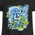 thumbnail image 3 of Instant Message - Jellyfish Ramune - Toddler & Youth Girls Short Sleeve Graphic T-Shirt, 3 of 6