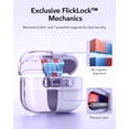 thumbnail image 4 of ESR Protective Case with Lanyard Compatible with AirPods Pro 3 (2025, USB-C), Magnetic Lid Lock & Drop Protection, Purple, 4 of 9