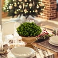 thumbnail image 3 of Gymax 4-Pack Artificial Plants Fake Mini Potted Plant Small Greenery Decor for Indoor, 3 of 10