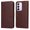 Brown, variant on Wallet Phone Case for Realme C85 Pro with Card Holder and Stand Function Blue