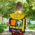 thumbnail image 6 of Best Bargains Educational Busy Board Backpack for Toddlers 1-3 Years - Multi-Activity Learning Toy with Zippers, Buttons, Buckles & Storage - Sensory Development & Fine Motor Skills Training Backpack, 6 of 6