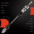 thumbnail image 5 of A-Premium CV Axle Shaft Assembly Compatible with Buick Enclave Chevrolet Traverse 2012-2017 GMC Acadia Limited 2017 Rear Right Passenger Side, 5 of 8
