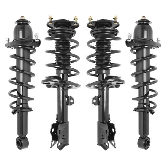 Unity Automotive 4-11585-15065-001 Front & Rear Complete Strut Assembly Kit For 2014-2017 Toyota Corolla
