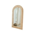thumbnail image 4 of MOJO BOUTIQUE Full Length Mirror - 71x36 Inches Boho Mirror - Natural & Handmade Rattan Wall Mirror for Wall Décor - Vanity Mirror for Living Room, Bedroom, Bathroom, Farmhouse & Home Decor, 4 of 8