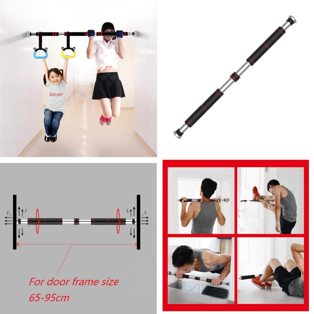 Axioma Door Pull Up Bar Home Doorway Chin Up Bars Fitness Sit-Up Leg Stretcher Trainer