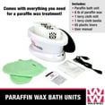 thumbnail image 2 of WaxWel\xc2\xae Paraffin Bath - Standard Unit Includes: 100 Liners, 1 Mitt, 1 Bootie and 6 lb Citrus Paraffin, 2 of 7
