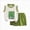 A31-Green, variant on Toddler Boy T-shirts and Shorts 2 Pcs Cartoon Print Short Set Summer Clothes Outfit 6-12 Months 12-24 Months 2t 3t 4t 5t 6t 7t 8t 9t Children 4-5 Years