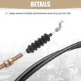 thumbnail image 5 of Unique Bargains Vehicle Gear Shift Cable Replacement for XUV 550 XUV 560 S4 550 S4 560 Black Metal, 5 of 6