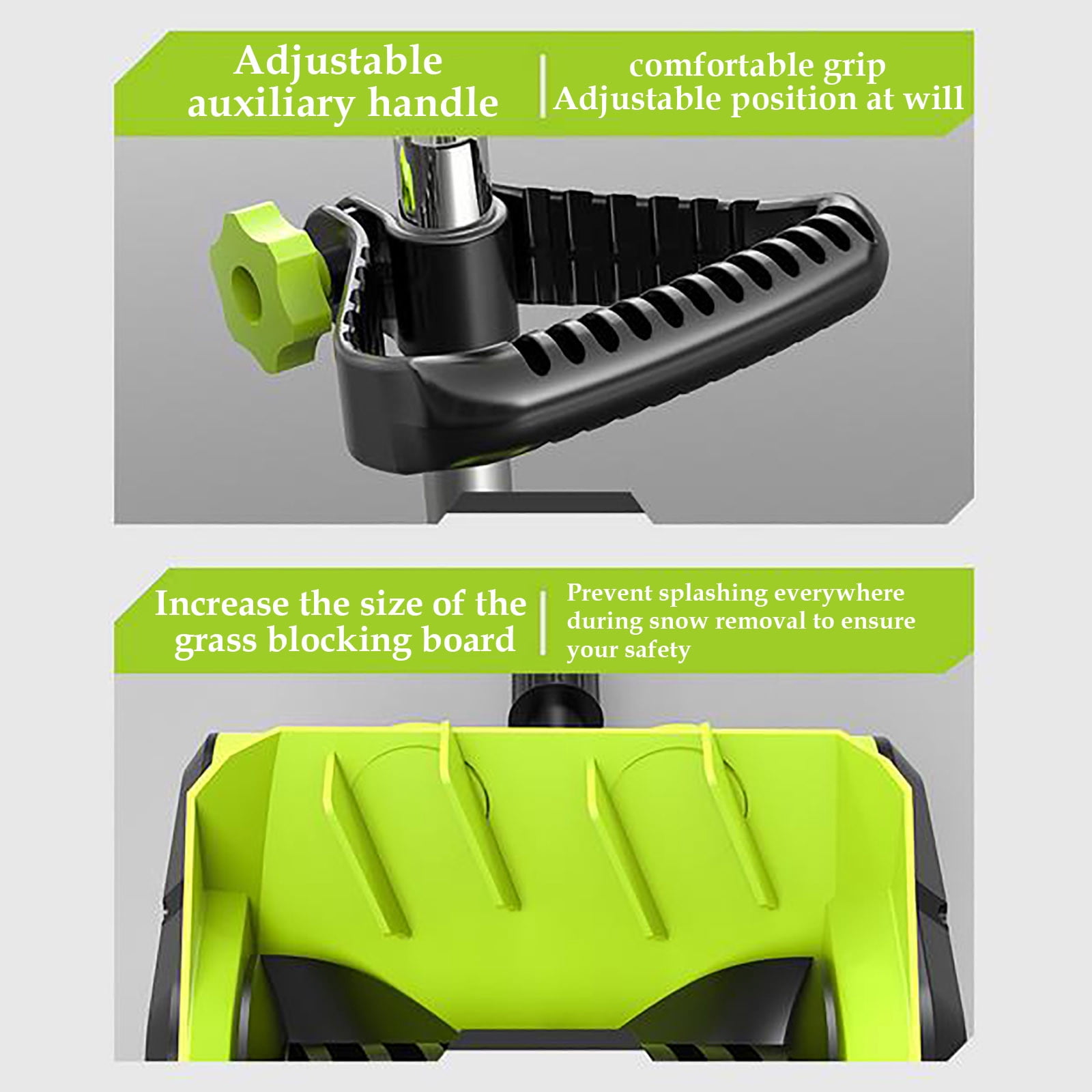 GSKKLQ Portable Snow Blower, Lightweight Handheld Snow Removal Machine for Driveway and Sidewalk, Compact Winter Tool for Home Use, Easy Operation and Storage