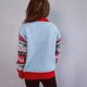 thumbnail image 4 of Suéter de hilo dorado bordado de Papá Noel para otoño e invierno de 2024, lindo suéter navideño para mujer, 4 of 5