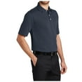 thumbnail image 4 of Mafoose Mens Short Sleeve Rapid Dry Polo Shirt Classic Navy 2XL, 4 of 7