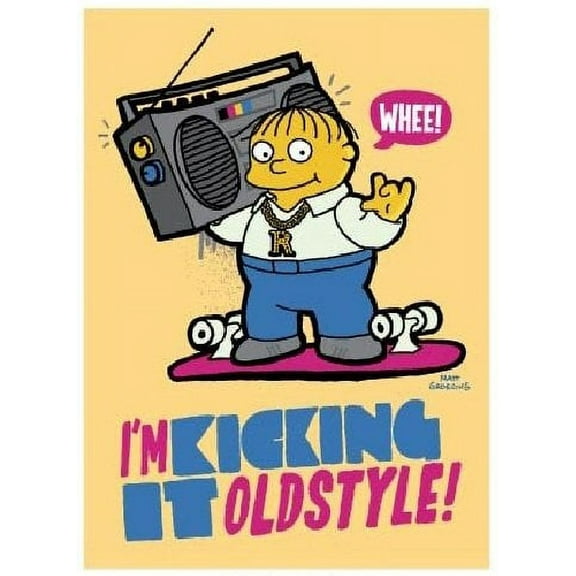 Magnets - The Simpsons - Kicking It Oldstyle